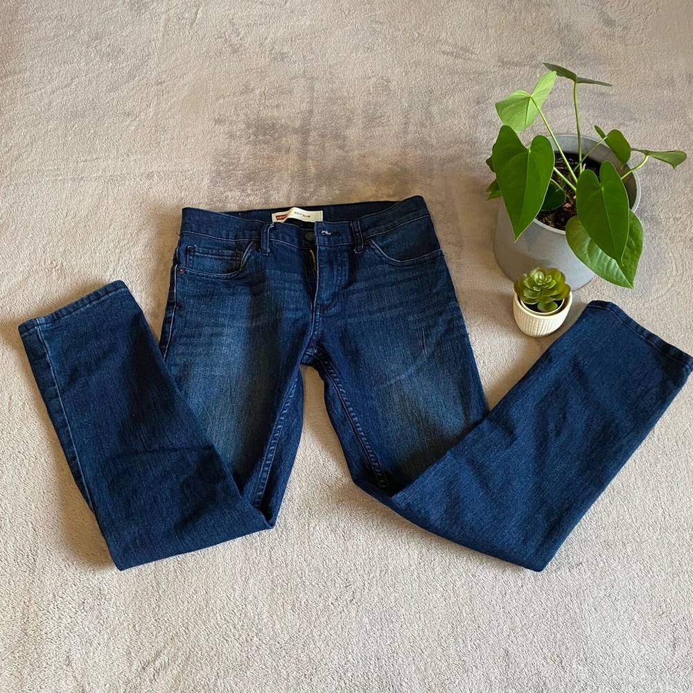 Levi’s 511 slim size 27 dark wash jeans - Picture 2 of 8